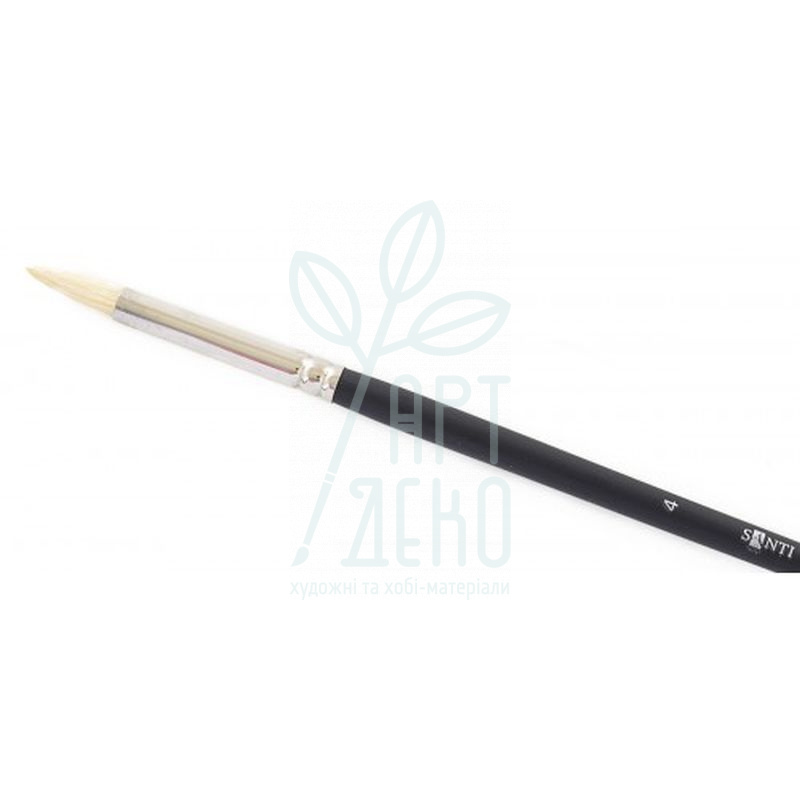 Пензель Щетина кругла Highly Pro, д. р., Santi 
