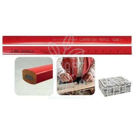 Олівець теслярський Carpenter 1536, KOH-I-NOOR