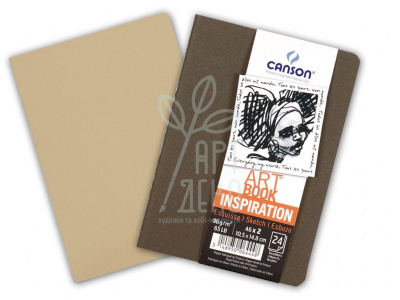 Набір альбомів для скетчів Art Book Inspiration, А5 (14,8x21 см), 96 г/м2, 30 л., 2 шт, Canson