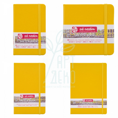 Альбом для графіки Talens Art Creation. Golden Yellow, 140 г/м2, 80 л., Royal Talens Альбом для графіки Talens Art Creation. Golden Yellow, 140 г/м2, 80 л., Royal Talens