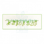 Пластина для тиснення Ink-its Stockings, Sizzix 