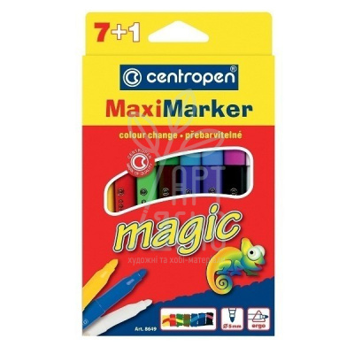 Набір фломастерів Magic Maxi, 8 шт, Centropen