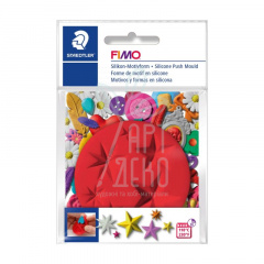 Молд силіконовий "Зірки", Fimo