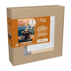 Набір для розпису за номерами "Аромат спокою", 15х20 см, з мольбертом, ROSA Start