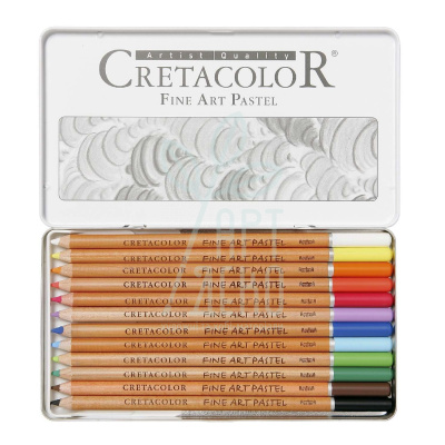 Набір олівців пастельних Fine Art Pastel, в металевій коробці, 12 шт., Сretacolor