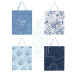 Пакет пластиковий подарунковий Flower Symphony, 25х19 см, Axent