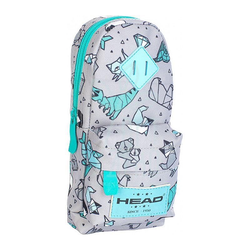 Пенал тканинний Head 3, 21х 2,5x6,5 см, Школярик