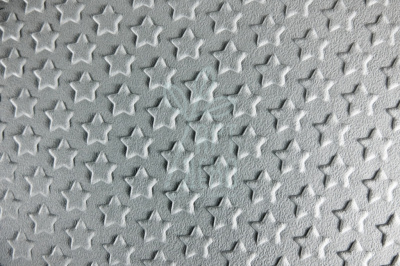 Папір текстурований, тиснений "Зірочки 1", білий, 11х15 см, Україна