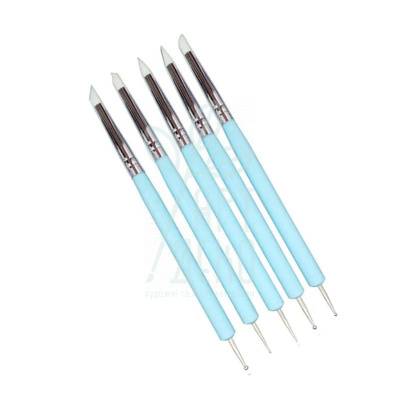 Набір інструментів для пластики, двосторонні, 5 шт, Китай