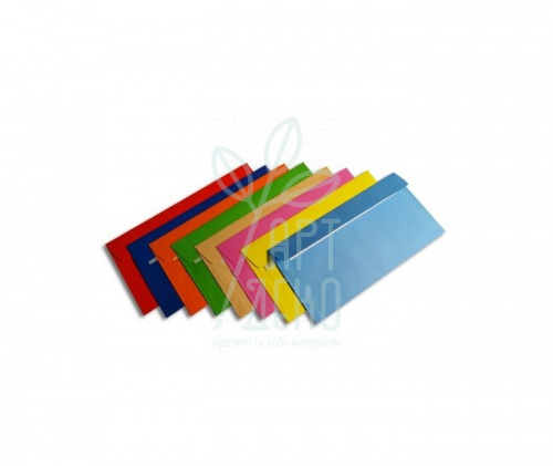 Конверт самоклеючий DL, 11х22 см, 80 г/м2, Україна