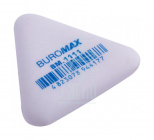 Гумка 1111, трикутна 37х37х9 см, біла, Buromax