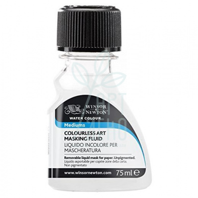Маскуюча рідина для акварельних фарб Colourless Art Masking Fluid, 75 мл, Winsor & Newton Маскуюча рідина для акварельних фарб Colourless Art Masking Fluid, 75 мл, Winsor & Newton