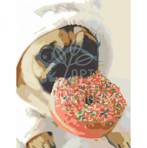 Набір для розпису за номерами "Тварини 7.16", 35х45 см, ROSA START