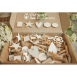 Набір чипбордів "Коробочка щастя", Скрапбокс