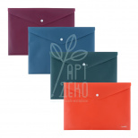 Папка пластикова на кнопці Earth colors, А5 (14,8х21 см), Axent