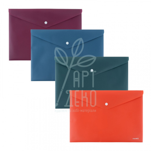 Папка пластикова на кнопці Earth colors, А5 (14,8х21 см), Axent
