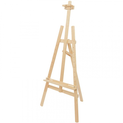Мольберт сосновий Ліра дитяча, 57х60х120 см, макс. висота полотна 87 см, ROSA Studio