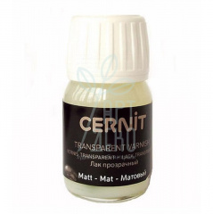 Лак для полімерної глини на водній основі Transparent Varnish Mat, 250 мл, матовий, Cernit Лак для полімерної глини на водній основі Transparent Varnish Mat, 250 мл, матовий, Cernit