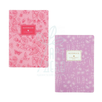 Книга записна Turnowsky Morning Dew, А5 (14,8х21 см), клітинка, 60 л., Axent