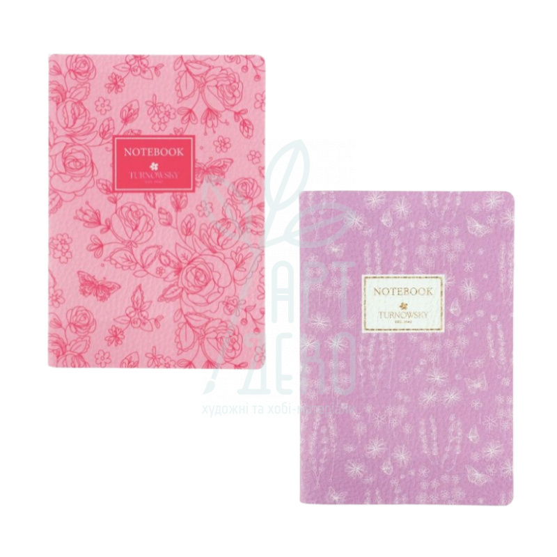 Книга записна Turnowsky Morning Dew, А5 (14,8х21 см), клітинка, 60 л., Axent