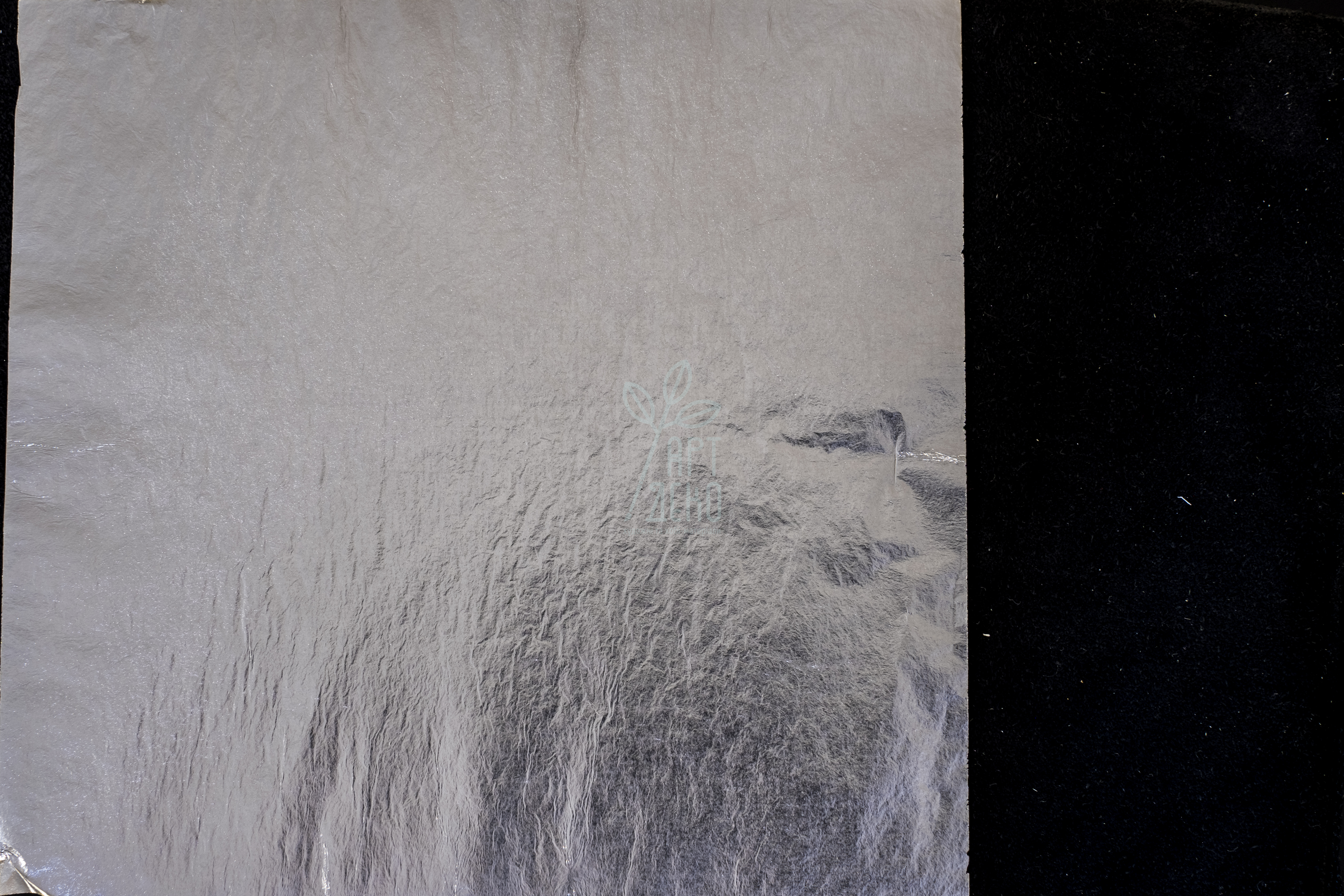 Поталь вільна "Срібло", 140х140 мм, 25 л., NORIS