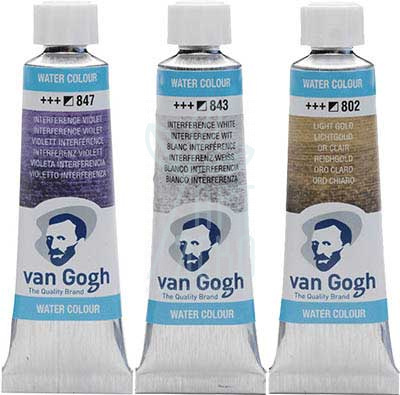 Фарба акварельна Van Gogh, Інтерферентні кольори, туба 10 мл, Royal Talens Фарба акварельна Van Gogh, Інтерферентні кольори, туба 10 мл, Royal Talens