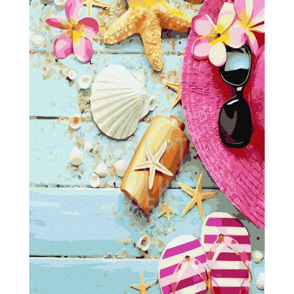 Набір для розпису за номерами "Морський флетлей", 40х50 см, Україна