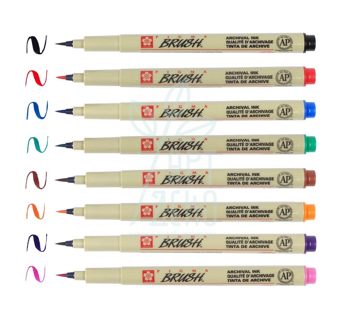 Маркер-пензель Pigma Brush, Sakura