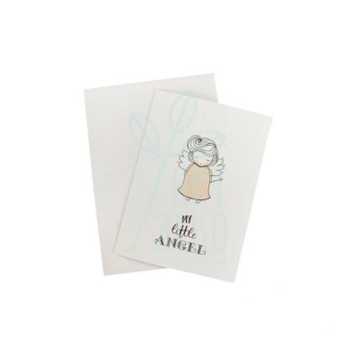 Листівка з конвертом "My little star" дівчинка, 10,5х14,8 см, Україна