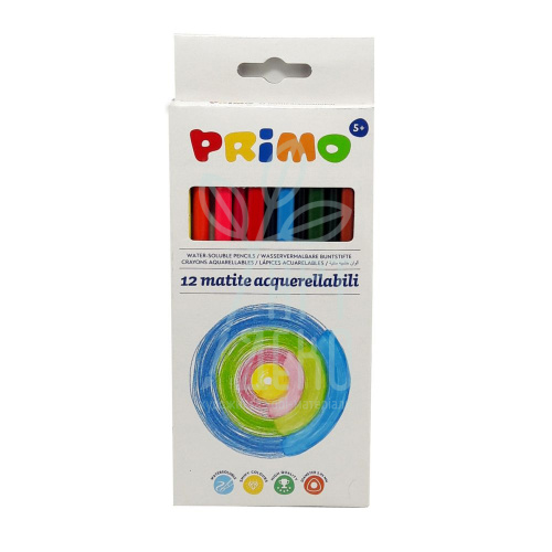 Набір олівців акварельних Minabella Primo, 12 шт, Італія