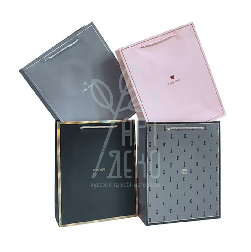 Пакет подарунковий "Елегант",  30х41х12 см, Україна