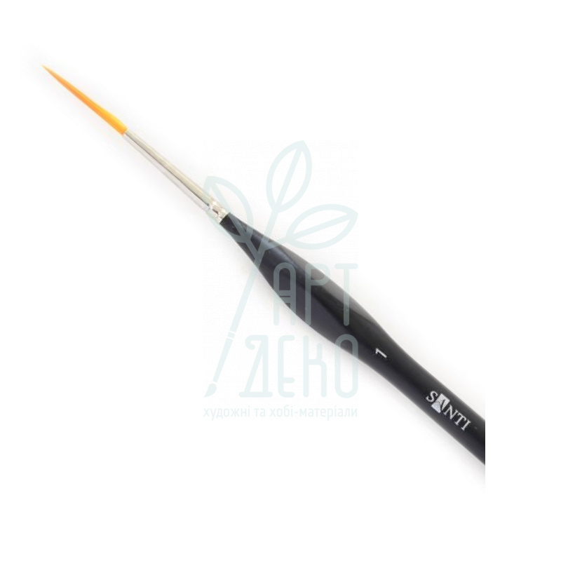 Пензель-лайнер Синтетика Sensation, з вигином , к. р., Santi