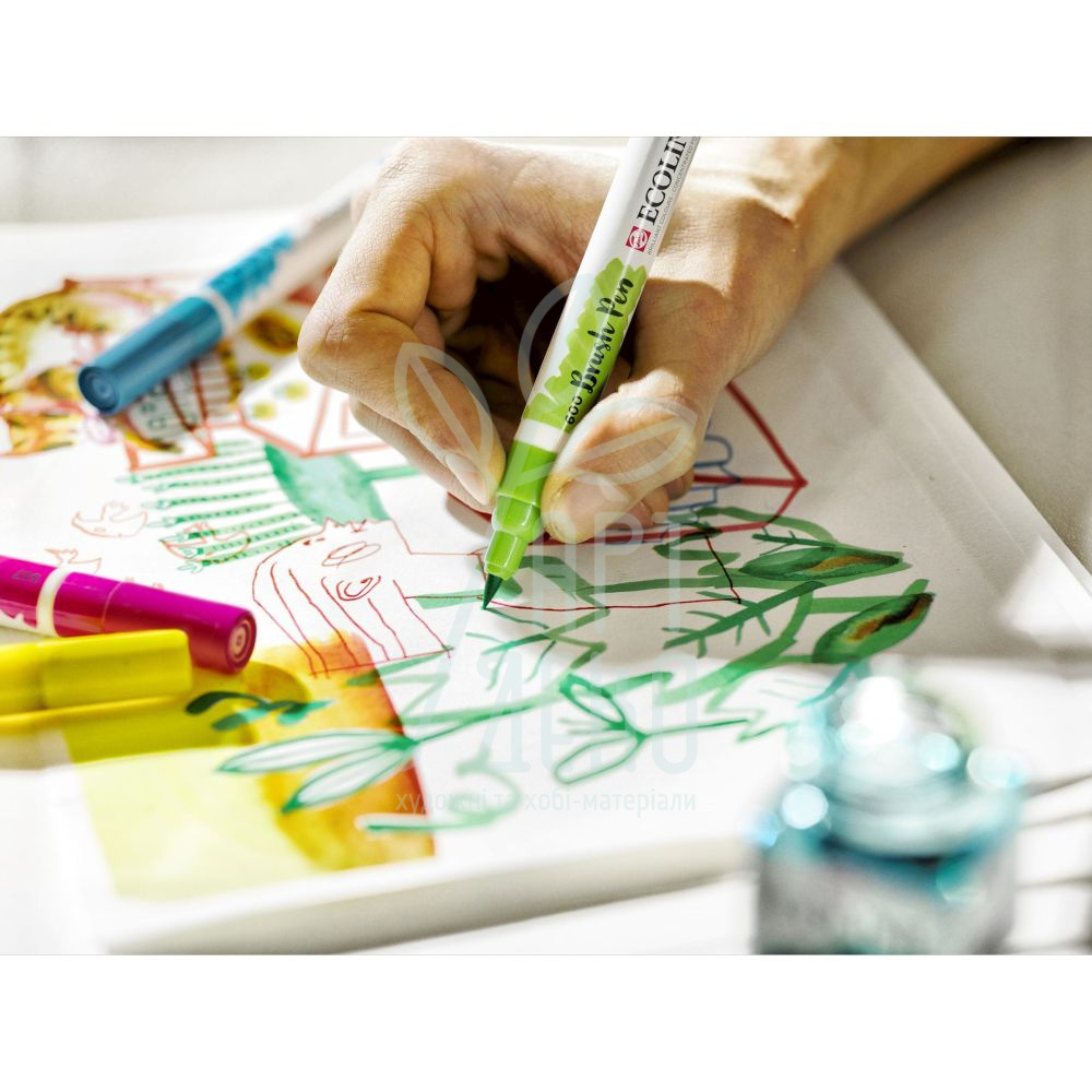 Набір пензлів-ручок Ecoline Brushpen, 20 шт., Royal Talens