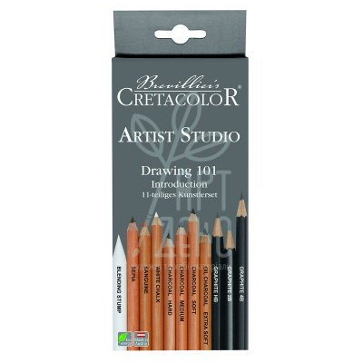 Набір олівців для рисунку Artist Studio, 11 предметів, Cretacolor