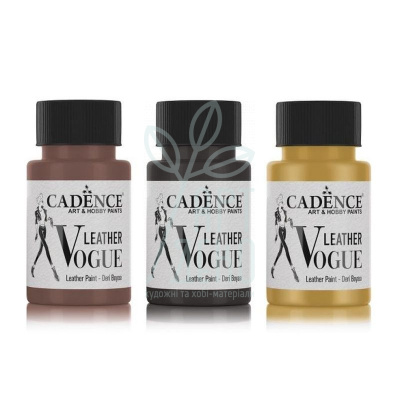Фарба для шкіри Vogue Leather Paint, 50 мл, Cadence