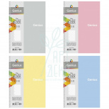 Коледж-блок, спіраль, В5 (17,6х25 см), 80 л., 70 г/м2,  у клітинку, білий блок,  Школярик