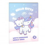Набір картону Hello Kitty,  папка, А4 (21х29,7 см), 10 л., Kite