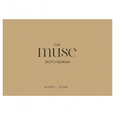 Альбом для малювання MUSE Sketch&Draw, А4 (21х29,7 см), 30 л., 115 г/м2, Школярик Альбом для малювання MUSE Sketch&Draw, А4 (21х29,7 см), 30 л., 115 г/м2, Школярик