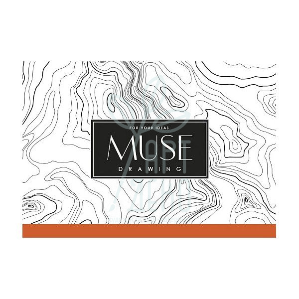 Блок-склейка для малювання MUSE Drawing, А6+ (125х180 мм), 150 г/м2, 20 л., Школярик