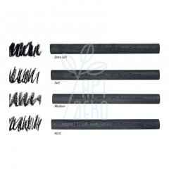 Вугілля пресоване PITT Monochrome compressed charcoal stick, Faber-Castell Вугілля пресоване PITT Monochrome compressed charcoal stick, Faber-Castell