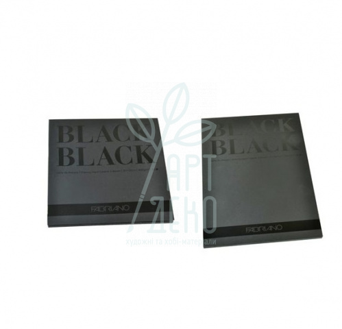 Блок-склейка для змішаних технік Mixed Media Black, 300 г/м2, 20 л., Fabriano