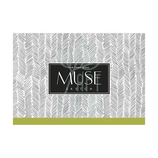 Блок-склейка для ескізів MUSE Sketch, А6+, 100 г/м2, 40 л., Школярик