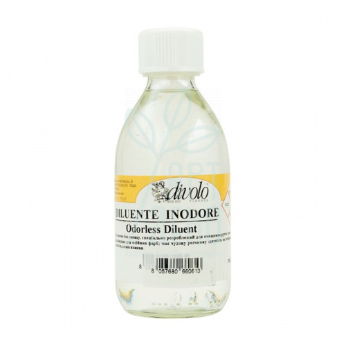 Розчинник без запаху, 250 мл, Divolo