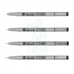 Лайнер Fine Liner, чорний, Buromax Лайнер Fine Liner, чорний, Buromax