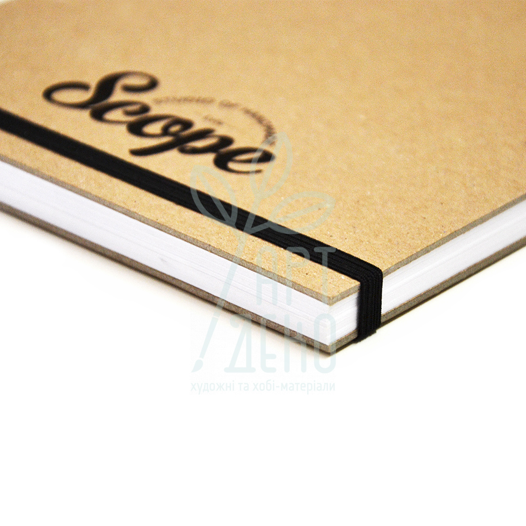 Блокнот-пленер Graph series, спіраль, А5 (14,8х21 см), 120 г/м2, 60 л., Scope