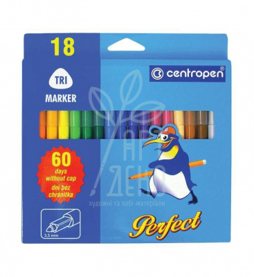 Набір фломастерів 2510 Perfect, 18 шт., Centropen