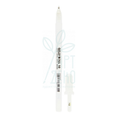 Ручка гелева Gelly Roll Basic 10 Bold, біла, 0,5 мм, Sakura