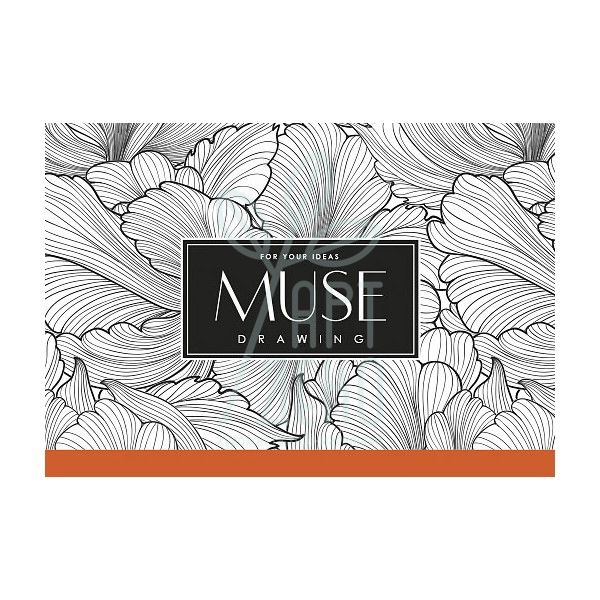 Блок-склейка для малювання MUSE Drawing, А6+ (125х180 мм), 150 г/м2, 20 л., Школярик