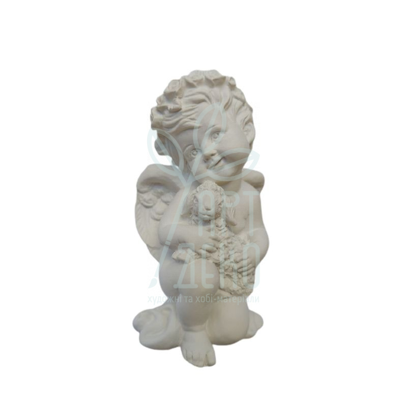 Статуетка Ангел з вівцею, 9х5,5х5 см, Україна