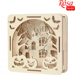 Композиція "Halloween" 3D, фанера, 20х5х20 см, ROSA TALENT
